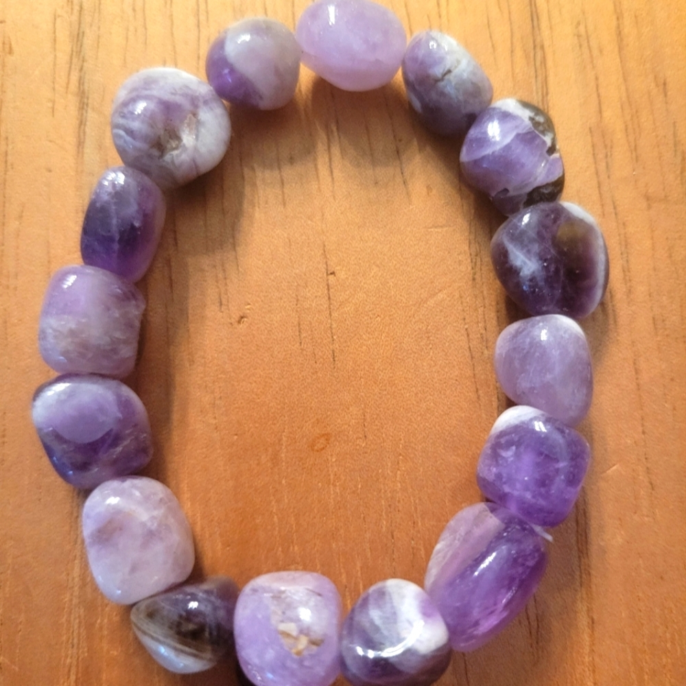 Amethyst bracelet - Picture 2 of 4